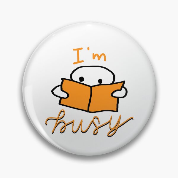 Item preview, I’m Busy Orange designed and sold by Whylimecreates.