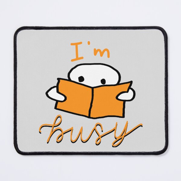 Item preview, I’m Busy Orange designed and sold by Whylimecreates.