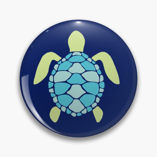Item preview, Green and blue ocean turtle designed and sold by SophieLogan.