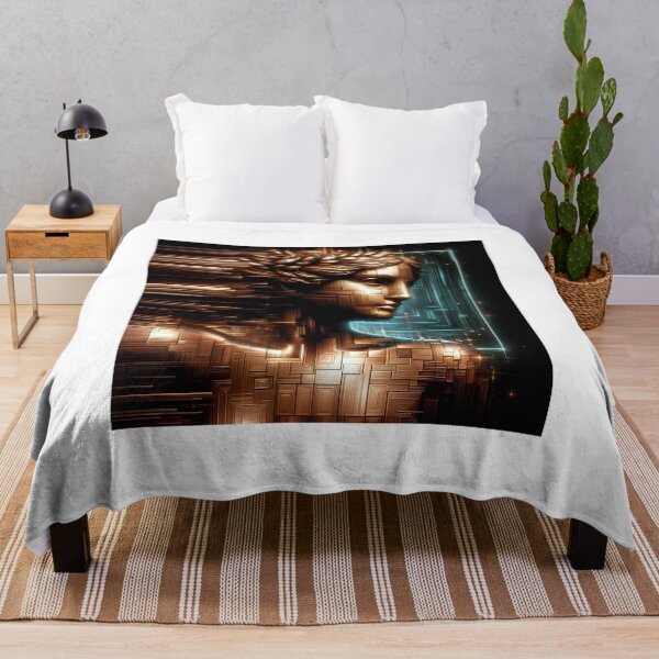 Item preview, digital portrait woman in pixel design designed and sold by Creative88Art.