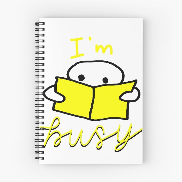 Item preview, I’m Busy Yellow designed and sold by Whylimecreates.