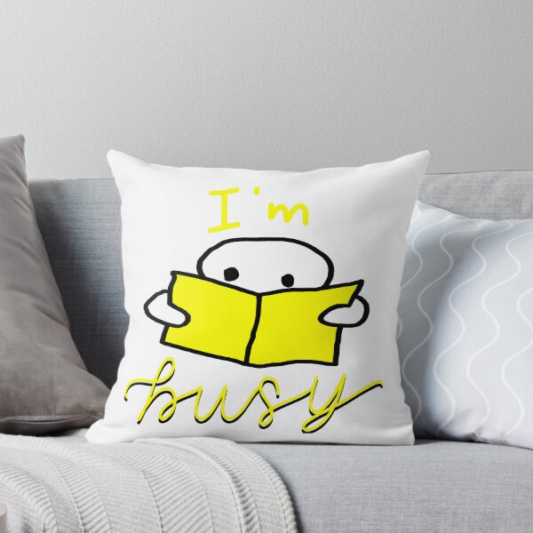 Item preview, I’m Busy Yellow designed and sold by Whylimecreates.