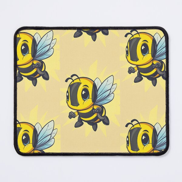 Item preview, Anthropomorphic Superhero Bee in Vibrant Colors designed and sold by Piotrek0001.