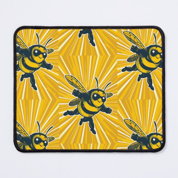 Item preview, Anthropomorphic Superhero Bee in Vibrant Colors designed and sold by Piotrek0001.