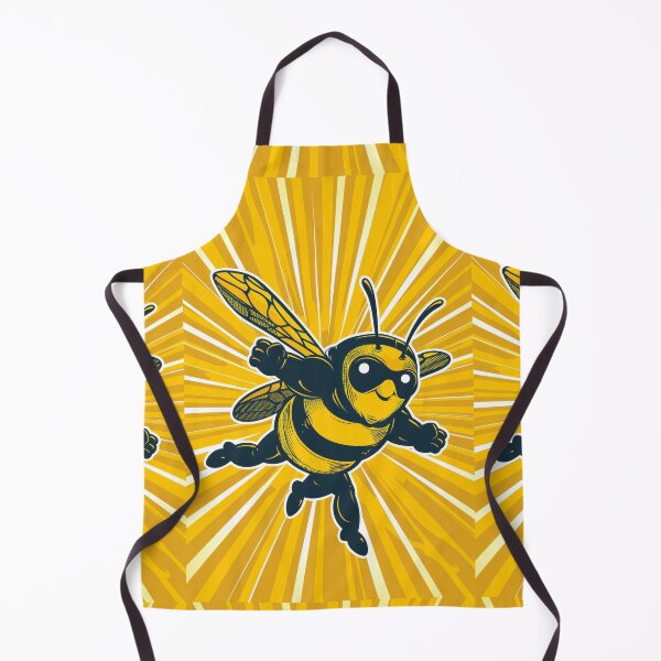 Item preview, Anthropomorphic Superhero Bee in Vibrant Colors designed and sold by Piotrek0001.