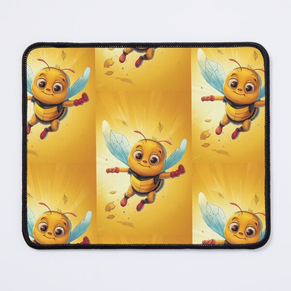 Item preview, Anthropomorphic Superhero Bee in Vibrant Colors designed and sold by Piotrek0001.