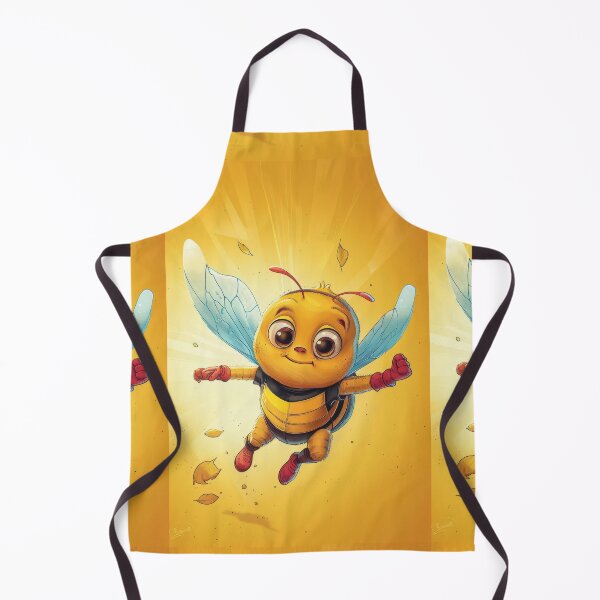 Item preview, Anthropomorphic Superhero Bee in Vibrant Colors designed and sold by Piotrek0001.