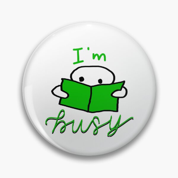 Item preview, I’m Busy Green designed and sold by Whylimecreates.