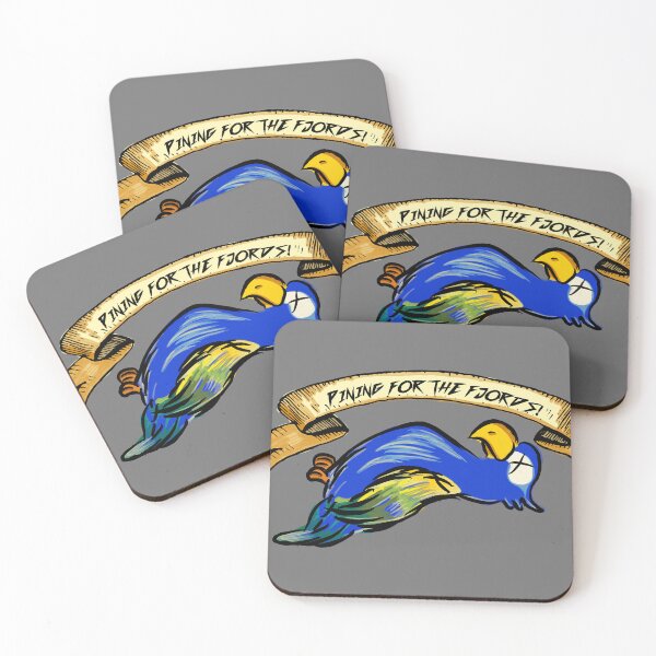 Item preview, Pining for the Fjords - Dead Parrot - Monty Python  designed and sold by Hair-brained  Haberdasher.