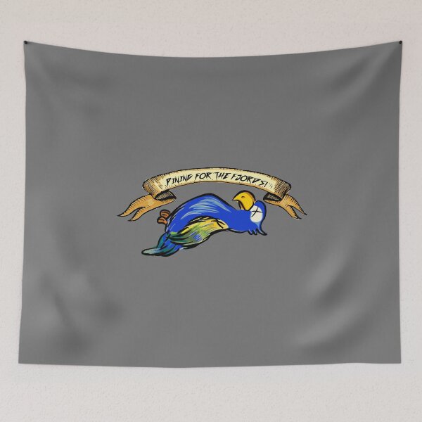 Item preview, Pining for the Fjords - Dead Parrot - Monty Python  designed and sold by Hair-brained  Haberdasher.