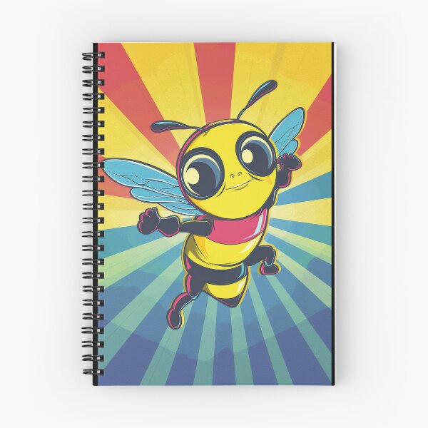 Item preview, Anthropomorphic Superhero Bee in Vibrant Colors designed and sold by Piotrek0001.