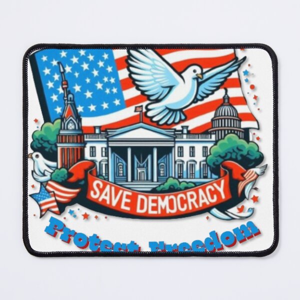 Item preview, Save Democracy and protect freedom designed and sold by kankan22.