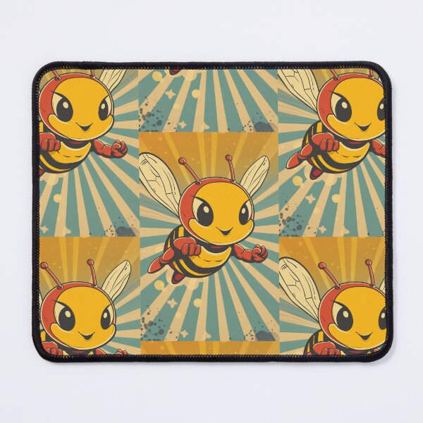 Item preview, Anthropomorphic Superhero Bee in Vibrant Colors designed and sold by Piotrek0001.