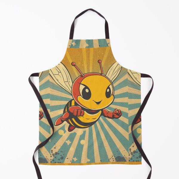 Item preview, Anthropomorphic Superhero Bee in Vibrant Colors designed and sold by Piotrek0001.