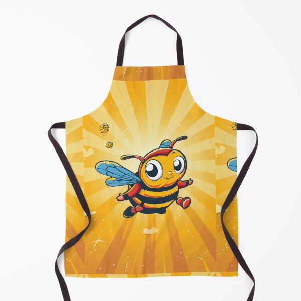 Item preview, Anthropomorphic Superhero Bee in Vibrant Colors designed and sold by Piotrek0001.