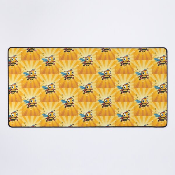 Item preview, Anthropomorphic Superhero Bee in Vibrant Colors designed and sold by Piotrek0001.
