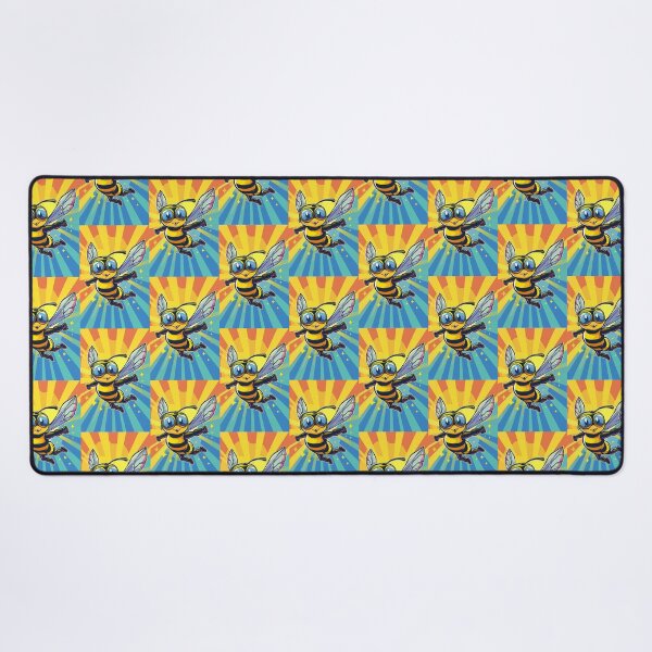 Item preview, Anthropomorphic Superhero Bee in Vibrant Colors designed and sold by Piotrek0001.
