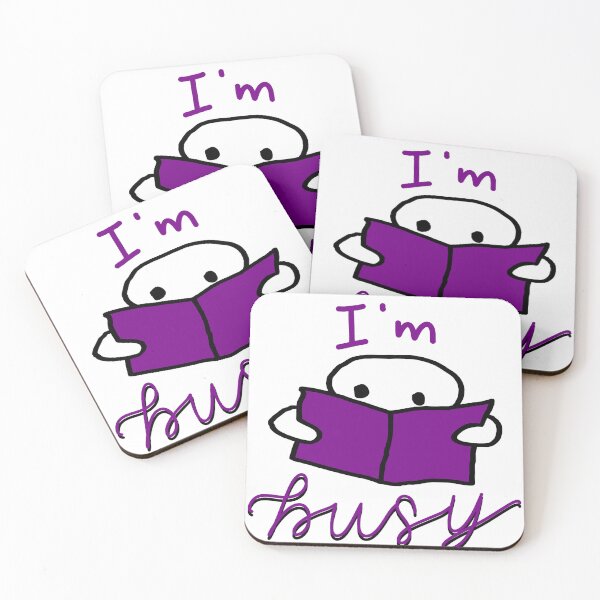 Item preview, I’m Busy Purple designed and sold by Whylimecreates.
