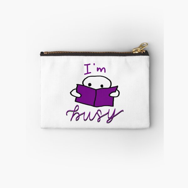 Item preview, I’m Busy Purple designed and sold by Whylimecreates.