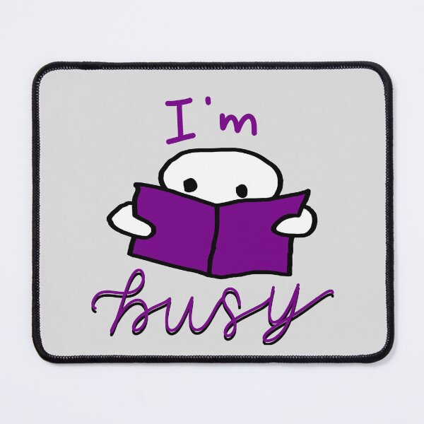 Item preview, I’m Busy Purple designed and sold by Whylimecreates.