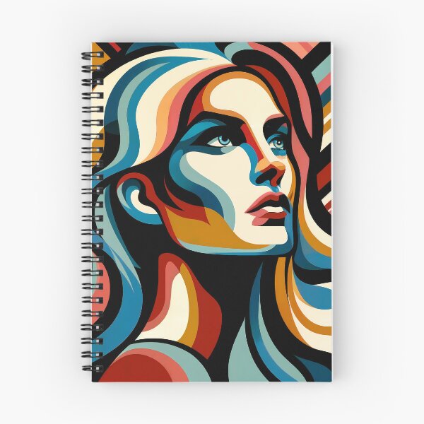 Item preview, Great woman lines color portrait  designed and sold by Creative88Art.