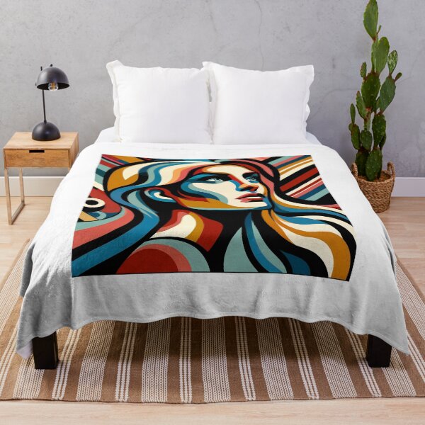 Item preview, Great woman lines color portrait  designed and sold by Creative88Art.