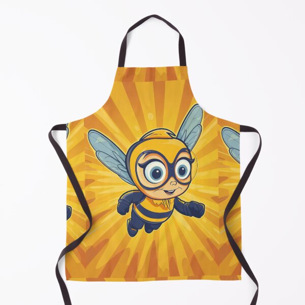 Item preview, Anthropomorphic Superhero Bee in Vibrant Colors designed and sold by Piotrek0001.