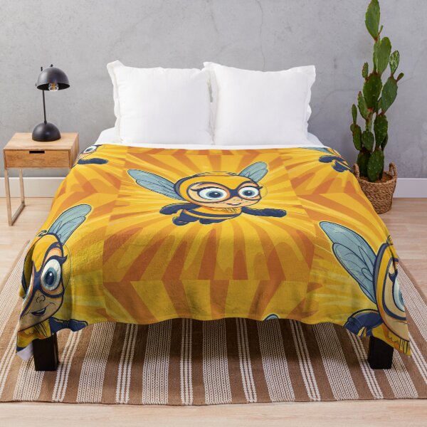 Item preview, Anthropomorphic Superhero Bee in Vibrant Colors designed and sold by Piotrek0001.