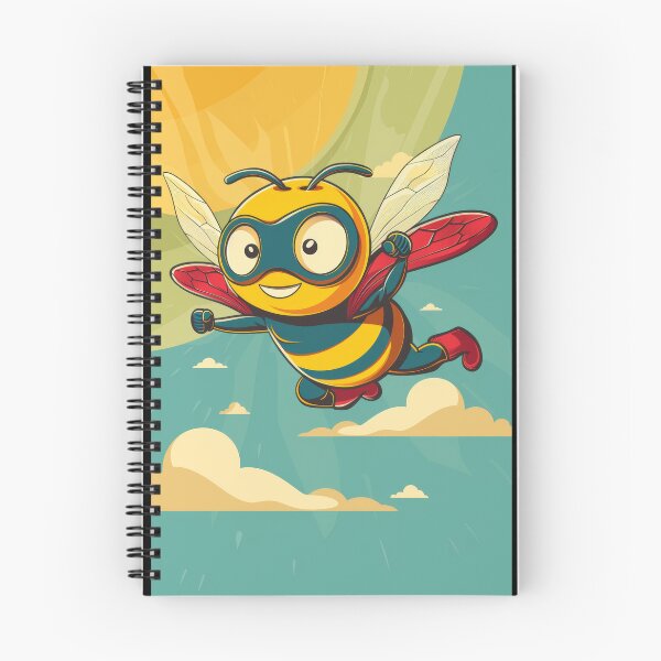 Item preview, Anthropomorphic Superhero Bee in Vibrant Colors designed and sold by Piotrek0001.