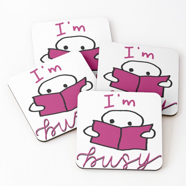 Item preview, I’m Busy Pink designed and sold by Whylimecreates.