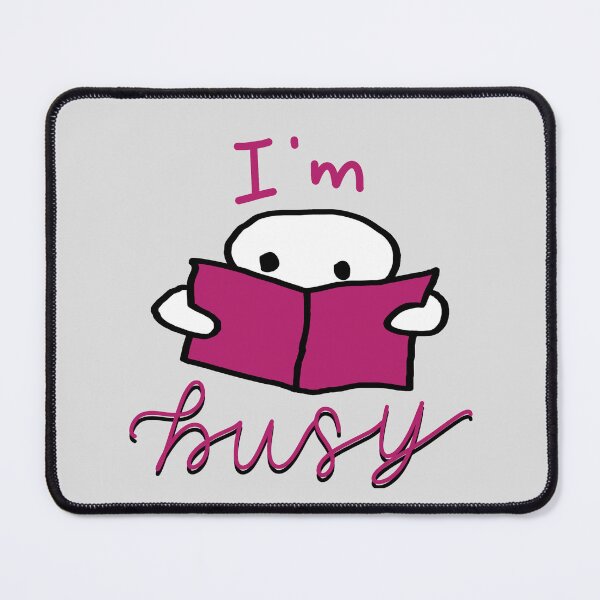 Item preview, I’m Busy Pink designed and sold by Whylimecreates.