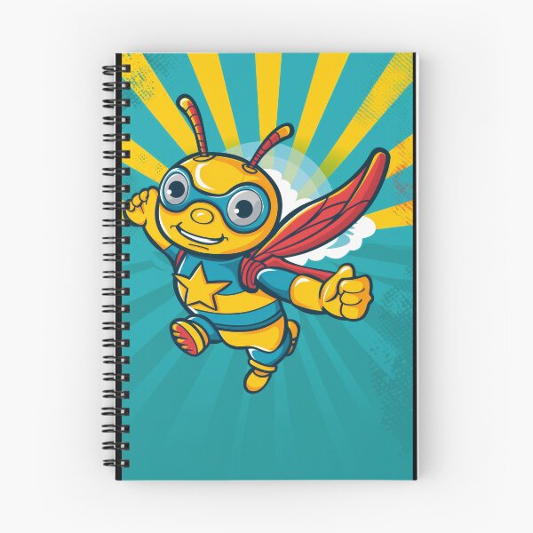 Item preview, Anthropomorphic Superhero Bee in Vibrant Colors designed and sold by Piotrek0001.