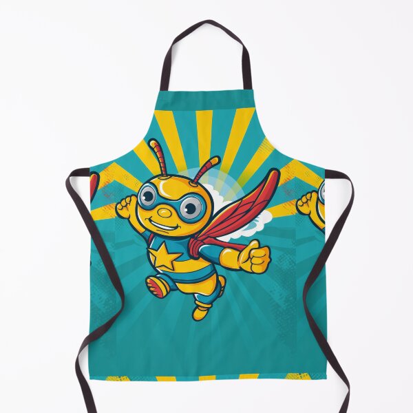 Item preview, Anthropomorphic Superhero Bee in Vibrant Colors designed and sold by Piotrek0001.