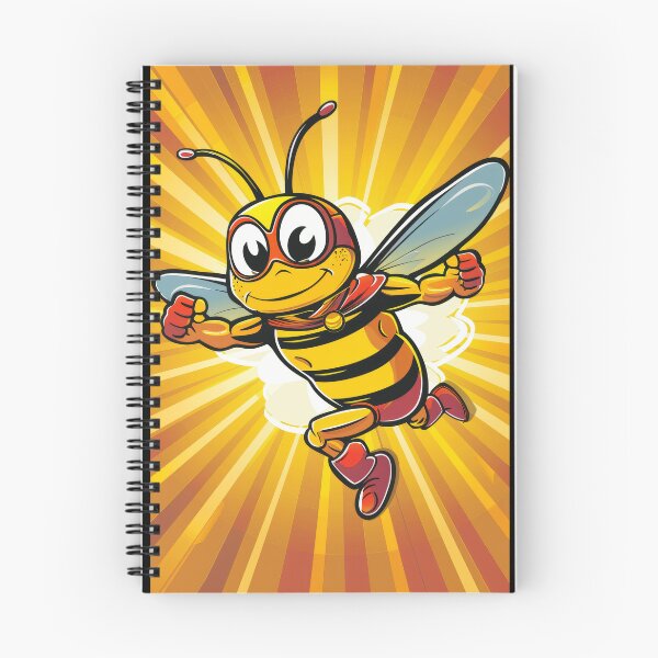 Item preview, Anthropomorphic Superhero Bee in Vibrant Colors designed and sold by Piotrek0001.