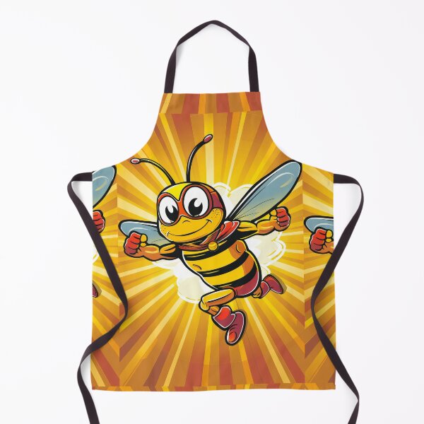 Item preview, Anthropomorphic Superhero Bee in Vibrant Colors designed and sold by Piotrek0001.