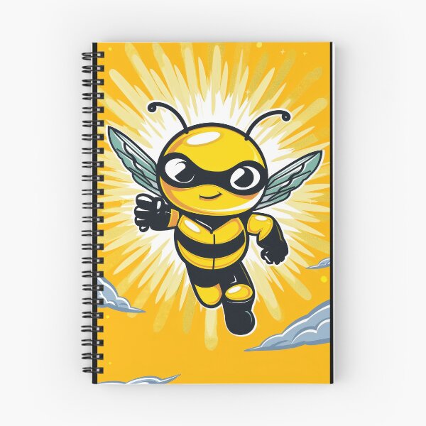 Item preview, Anthropomorphic Superhero Bee in Vibrant Colors designed and sold by Piotrek0001.