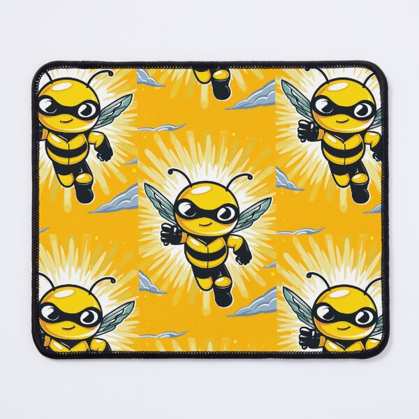 Item preview, Anthropomorphic Superhero Bee in Vibrant Colors designed and sold by Piotrek0001.