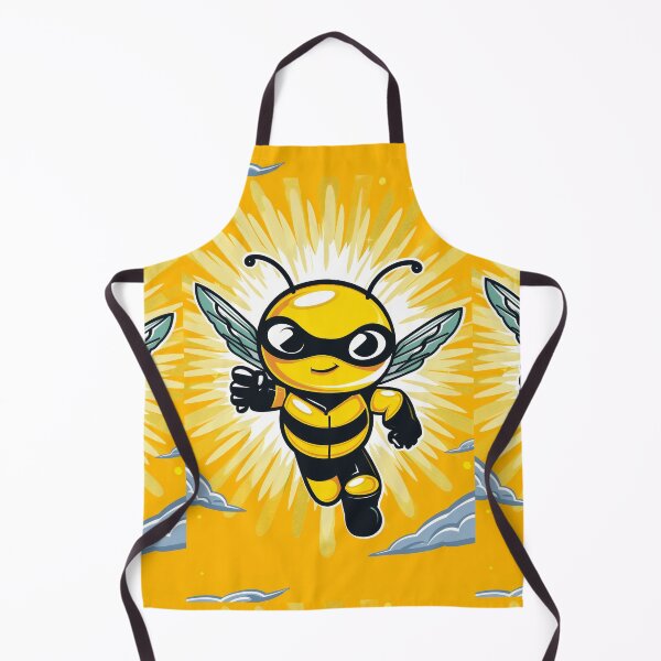 Item preview, Anthropomorphic Superhero Bee in Vibrant Colors designed and sold by Piotrek0001.