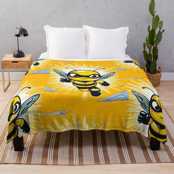 Item preview, Anthropomorphic Superhero Bee in Vibrant Colors designed and sold by Piotrek0001.