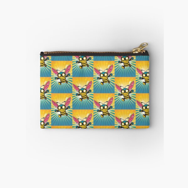 Item preview, Anthropomorphic Superhero Bee in Vibrant Colors designed and sold by Piotrek0001.