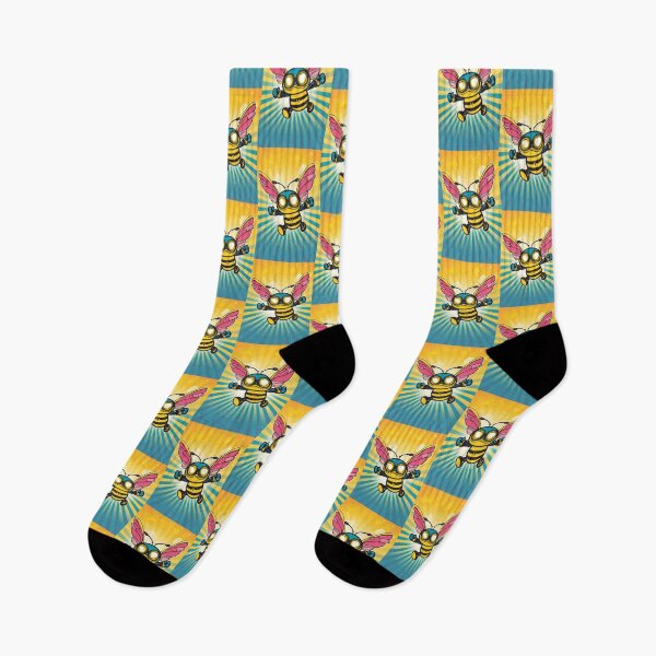 Item preview, Anthropomorphic Superhero Bee in Vibrant Colors designed and sold by Piotrek0001.