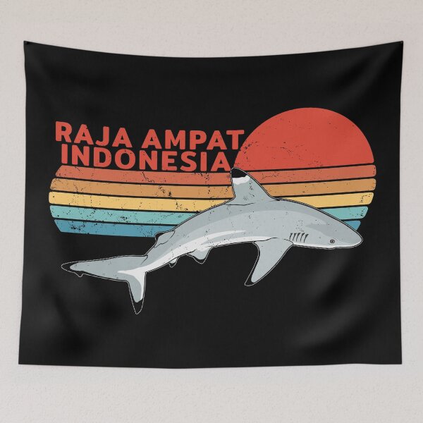 Item preview, Blacktip reef shark designed and sold by NicGrayGraphic.