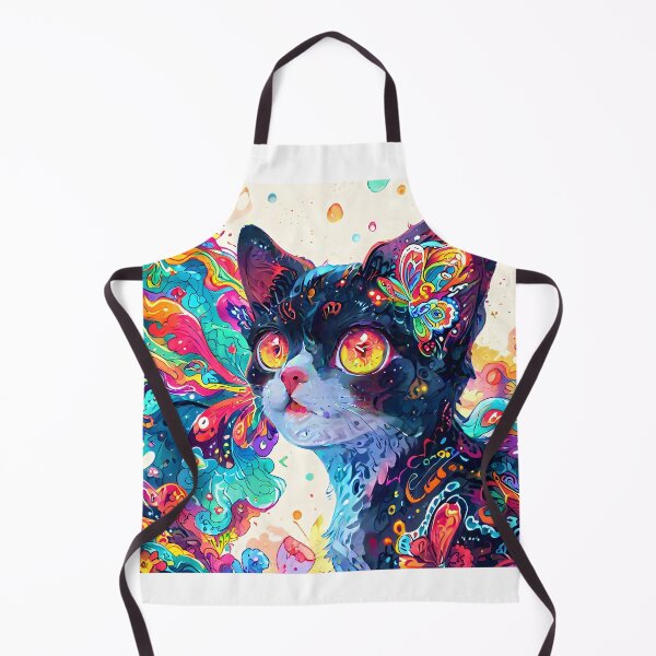 Item preview, Psychedelic Cat V4 designed and sold by Red-Box18.