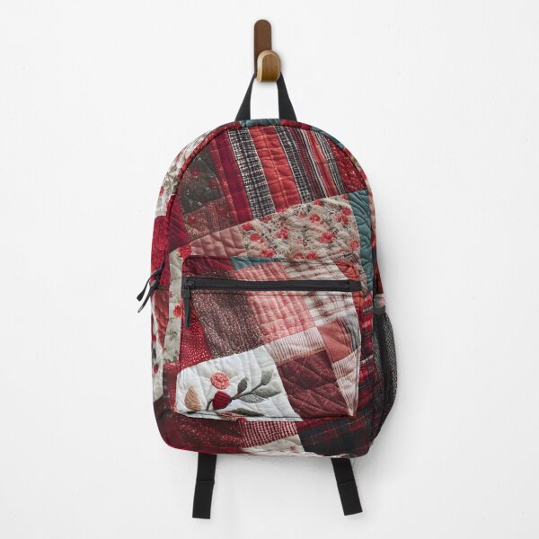 Item preview, Radiant Red Patchwork Pattern designed and sold by daruneenok.