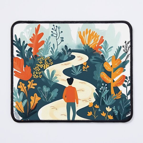 Item preview, Autumn Pathway Journey designed and sold by ManeeStore.
