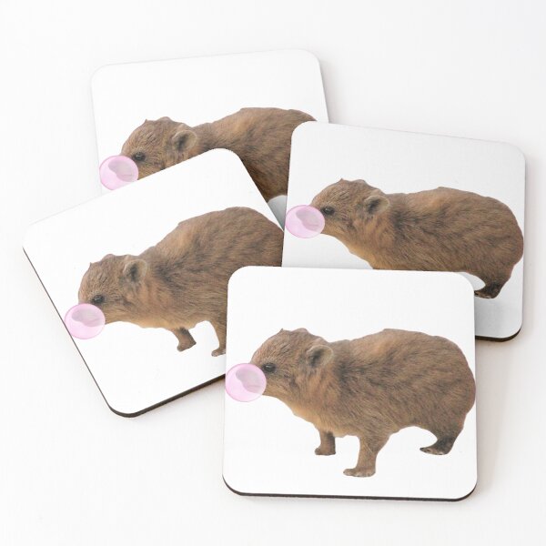 Item preview, Bubblegum baby rock hyrax  designed and sold by SillyLittleSnek.