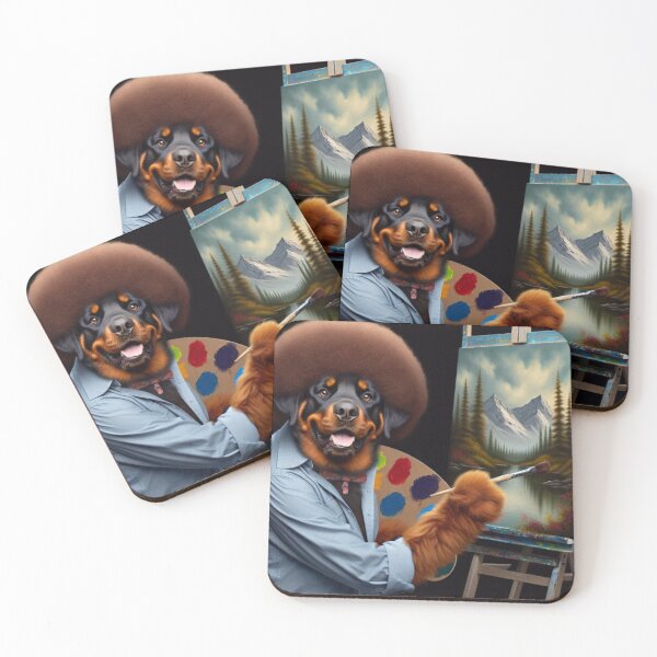 Item preview, Rottweiler Painting Celebrity designed and sold by TheDogOnIt.