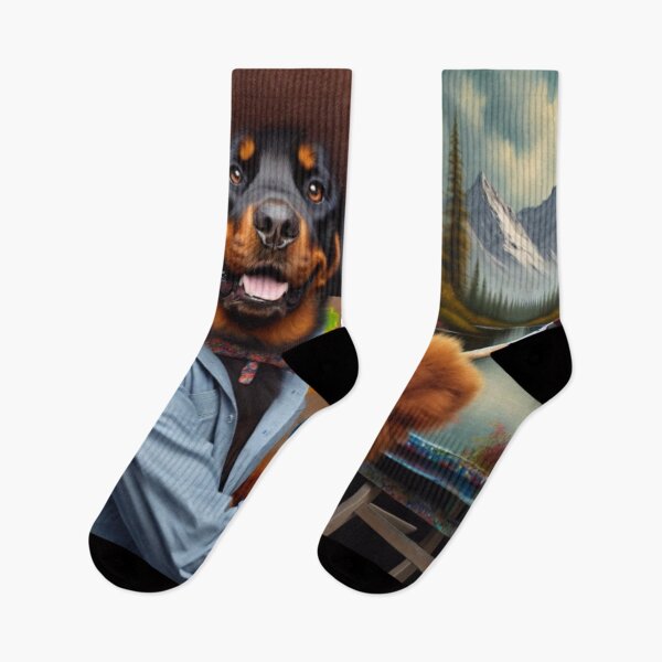 Item preview, Rottweiler Painting Celebrity designed and sold by TheDogOnIt.