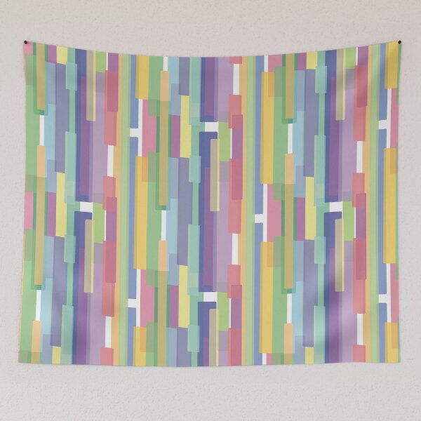 Item preview, Random colorful stripes pattern designed and sold by AriLady.
