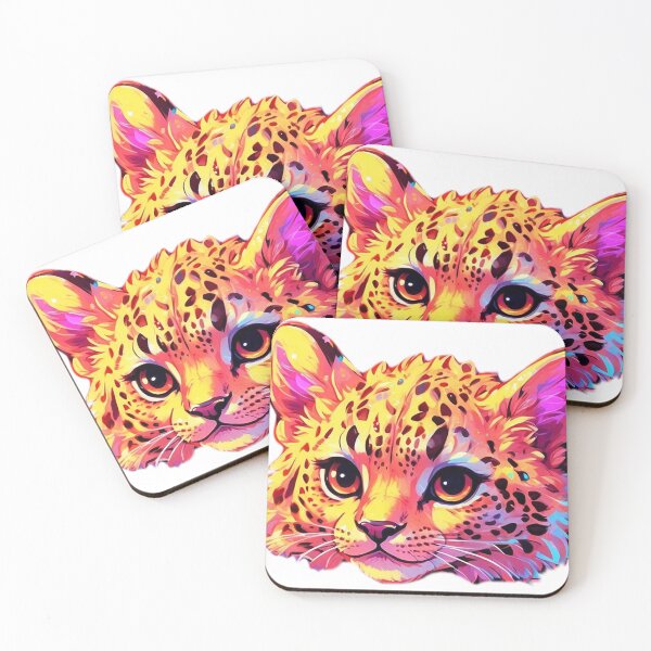 Item preview, cheetah face  designed and sold by LevCreates.